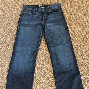 Fidelity Denim Blue Jeans 33 Camino Relaxed Fit